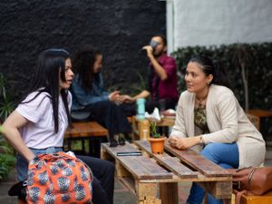 People in Capra. at Capra in San Jose