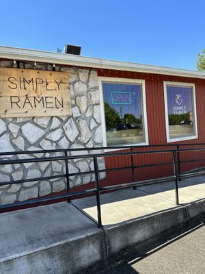   at Simply Ramen in Albany
