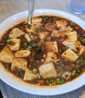 Mapo tofu at Simply Ramen in Albany