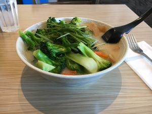 Vegetable ramen  at Simply Ramen in Albany