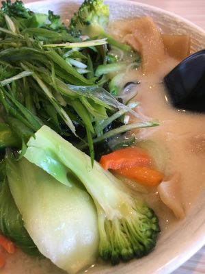 Vegetable ramen  at Simply Ramen in Albany