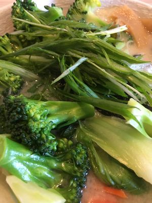 Vegetable ramen  at Simply Ramen in Albany