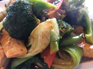 Spicy family tofu at Simply Ramen in Albany