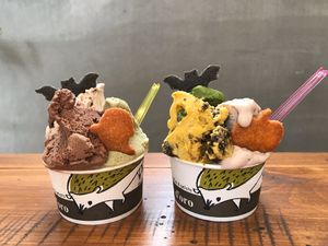 Seasonal flavors for autumn.  at Riccio d'Oro in Kobe