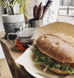 sandwich  at Marugoto Vegan Dining Asakusa in Tokyo