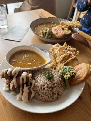   at Marugoto Vegan Dining Asakusa in Tokyo