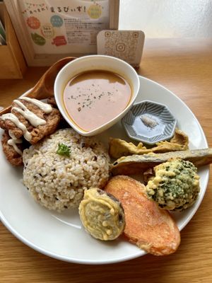   at Marugoto Vegan Dining Asakusa in Tokyo