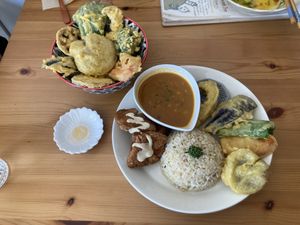   at Marugoto Vegan Dining Asakusa in Tokyo