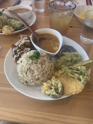   at Marugoto Vegan Dining Asakusa in Tokyo