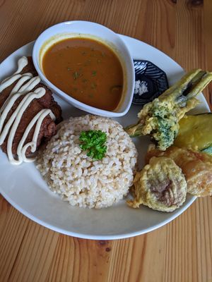  at Marugoto Vegan Dining Asakusa in Tokyo