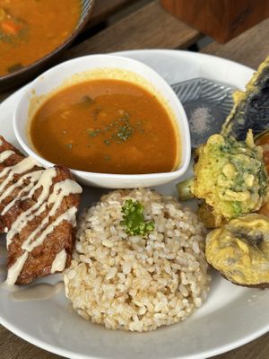   at Marugoto Vegan Dining Asakusa in Tokyo