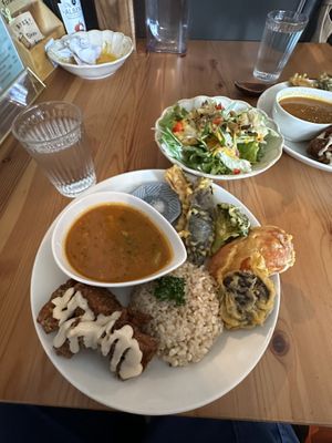   at Marugoto Vegan Dining Asakusa in Tokyo