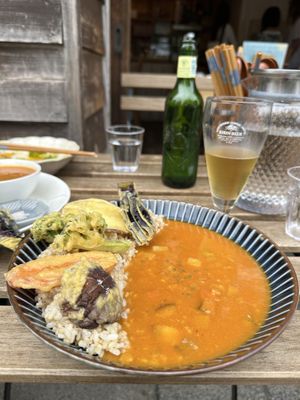   at Marugoto Vegan Dining Asakusa in Tokyo