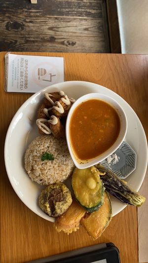   at Marugoto Vegan Dining Asakusa in Tokyo