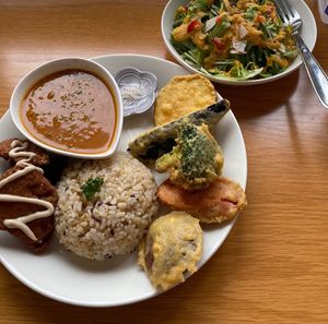   at Marugoto Vegan Dining Asakusa in Tokyo