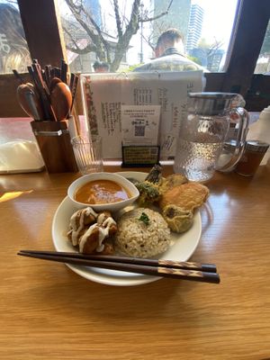   at Marugoto Vegan Dining Asakusa in Tokyo