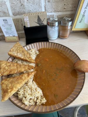   at Marugoto Vegan Dining Asakusa in Tokyo