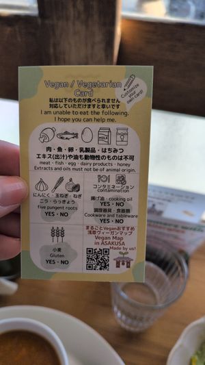  at Marugoto Vegan Dining Asakusa in Tokyo