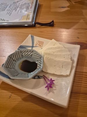 appetizer at Marugoto Vegan Dining Asakusa in Tokyo