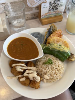   at Marugoto Vegan Dining Asakusa in Tokyo