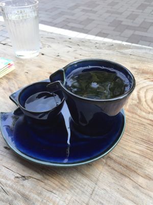 Sake at Marugoto Vegan Dining Asakusa in Tokyo