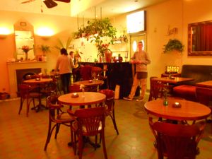 room restaurant inside at Cafe Botanika in St Petersburg