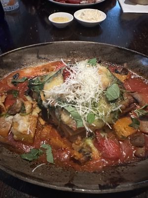 Veggie lasagna   at Rococo in St Kilda