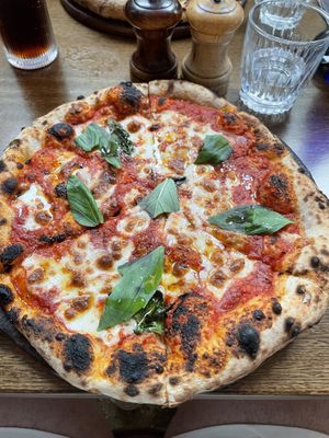 Pizza Margaritha   at Rococo in St Kilda