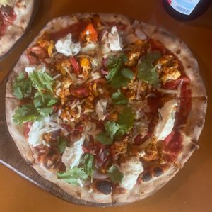 Tandoori pizza was great. at Borruso's in Crows Nest