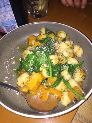 Vegan menu at Borruso's in Crows Nest