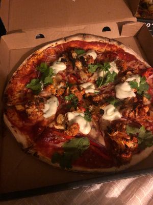 Vegan Tandoori Cauliflower Pizza  at Borruso's in Crows Nest