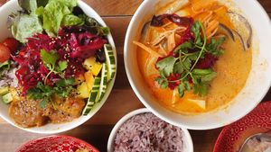 Curry & Bowl at Kapunka Vegan in Paris