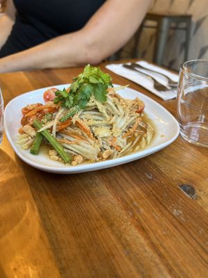 Papaye salad  at Kapunka Vegan in Paris