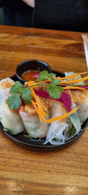 Summer Rolls  at Kapunka Vegan in Paris