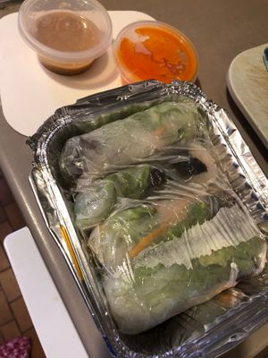 Take-away... (9 euros) at Kapunka Vegan in Paris