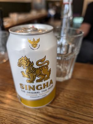 Das einzige Bier at Kapunka Vegan in Paris