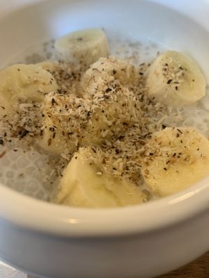 Banana tapioca   at Kapunka Vegan in Paris