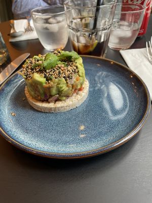 Avocado Tatar  at Kapunka Vegan in Paris
