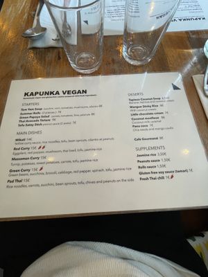   at Kapunka Vegan in Paris