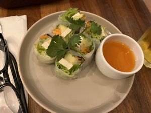 Rouleaux de printemps   at Kapunka Vegan in Paris
