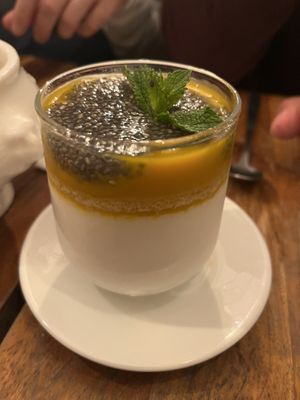Panna coco  at Kapunka Vegan in Paris