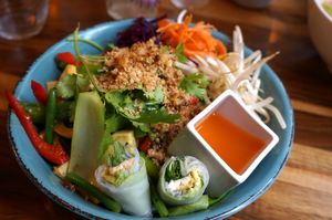 Thai Bo Bun at Kapunka Vegan in Paris