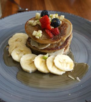 Pancakes at Kapunka Vegan in Paris