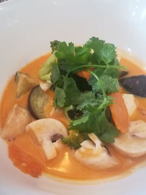 curry at Kapunka Vegan in Paris