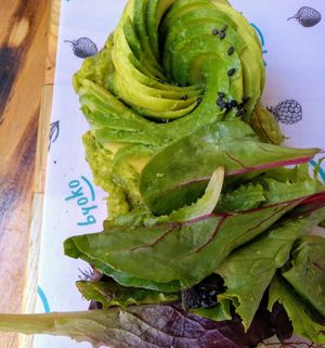 Avocado toast. You can order as you want it so make it VEGAN! at Byoko in Malaga