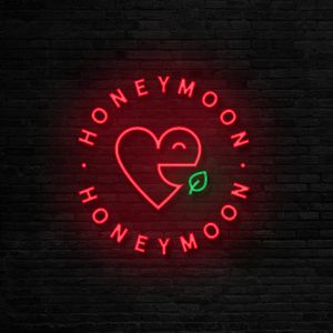 Our logo at Honeymoon in East London
