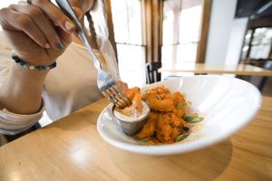Buffalo cauliflower   at Ranch Camp in Stowe
