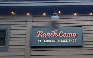 outside at Ranch Camp in Stowe