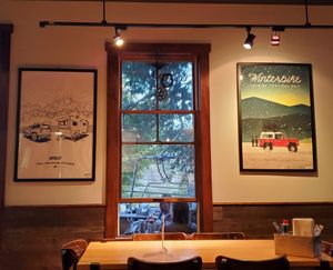 inside at Ranch Camp in Stowe