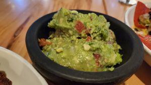 side of guac at Ranch Camp in Stowe